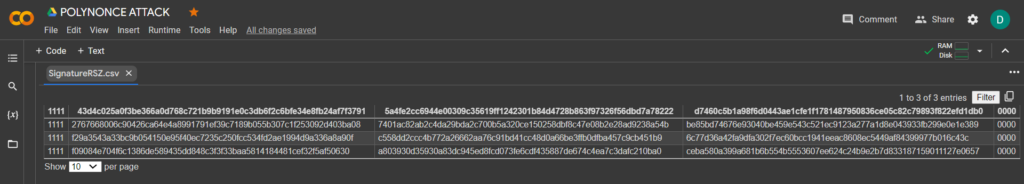 POLYNONCE ATTACK use BITCOIN signatures as a polynomial to an arbitrarily high power of 128 bits to obtain a private key